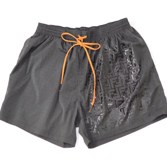 Fendi double F print swim shorts Size 46 - Picture 2 of 7
